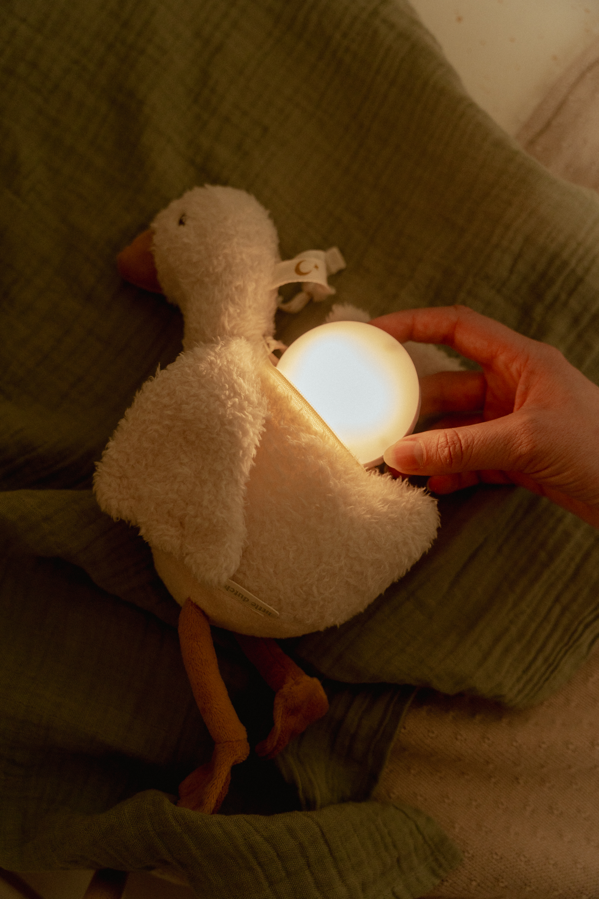 Little Dutch Knuffelgans Licht & Geluid