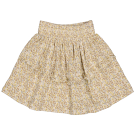 Levv Skirt Soof - AOP Sand Leaves