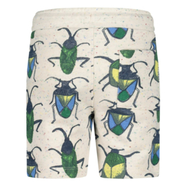 Sturdy Short AOP Offwhite melange - Explore More