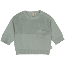 Levv Sweater Jasper - Dark Mint