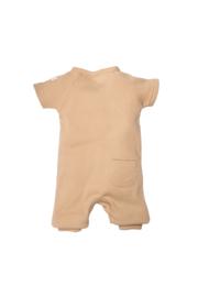 Bess Playsuit Wrap Waffle - Croissant