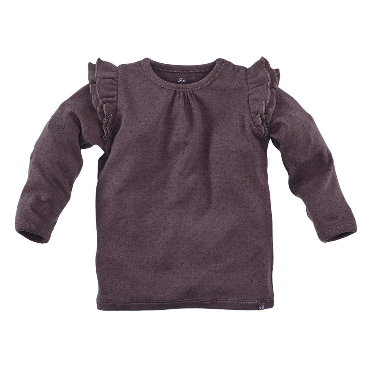 Z8 Longsleeve Pointelle Neva - Frosted Plum