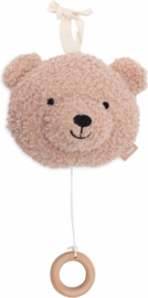 Jollein Muziekhanger Teddy Bear - Wild rose