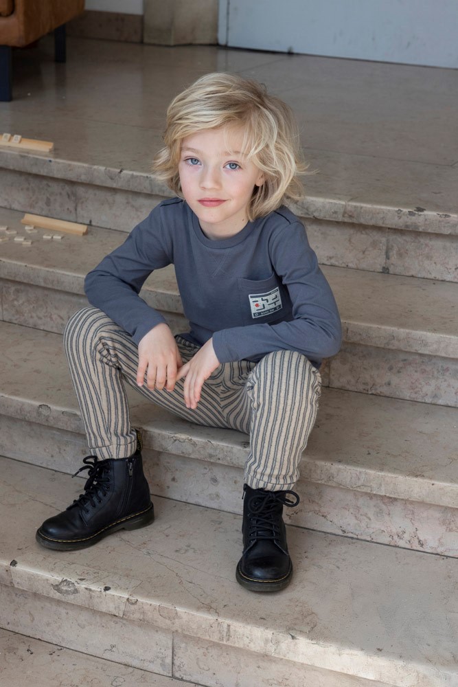 Sturdy Broek Streep Zand - Couch Club