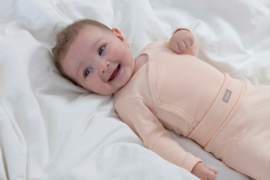 Feetje Wikkelromper Rib - Roze