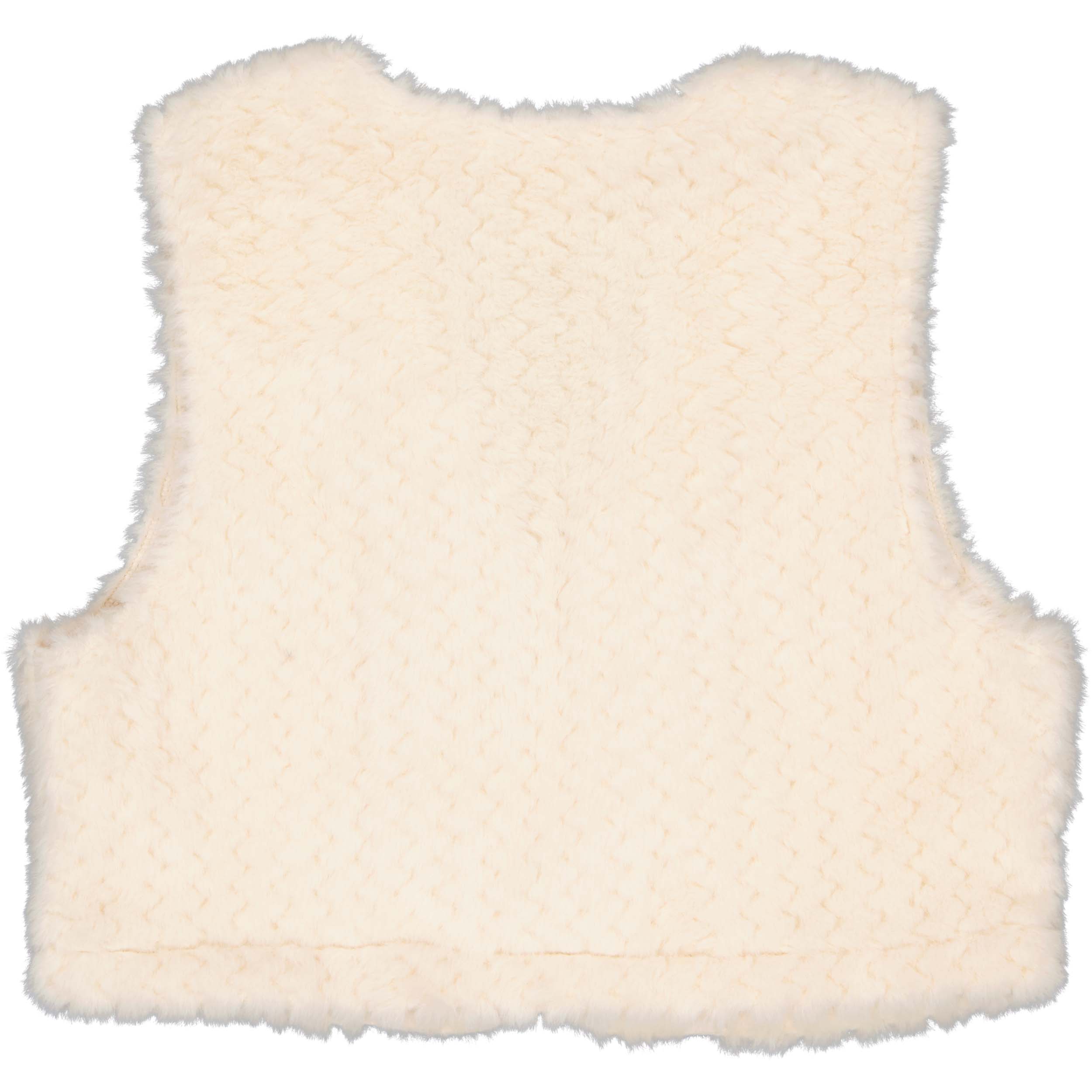 Levv Teddy Gilet Viola - Light Taupe