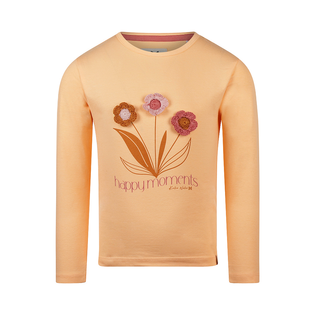 Koko Noko Longsleeve Print - Peach