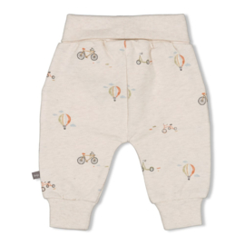 Feetje Broek AOP Offwhite Melange - Mini Adventurer