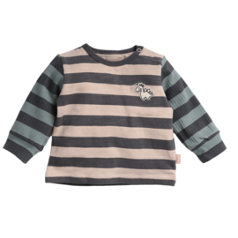 Bess Shirt Striped Dino - Moonlight