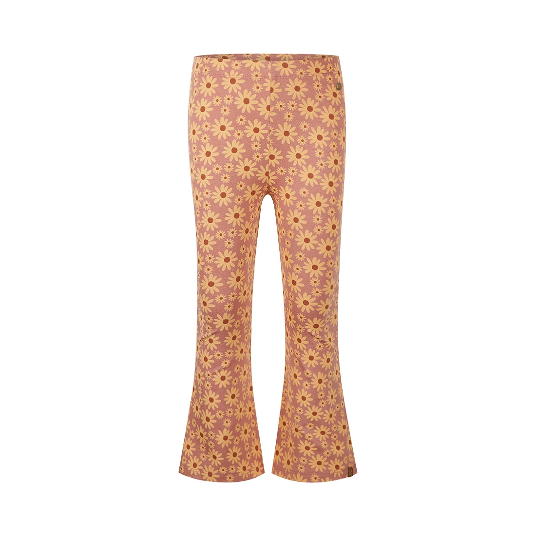 Koko Noko Flared Jeans Bloem - Dark Old Pink