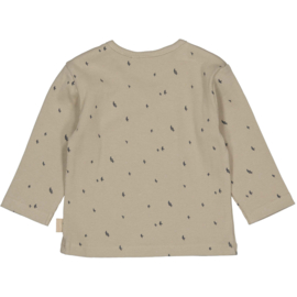 Levv Longsleeve Leon - AOP Grey Sketch