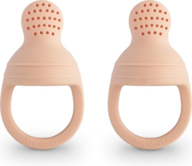 Mushie Fresh Food Feeder Blush (2 stuks)