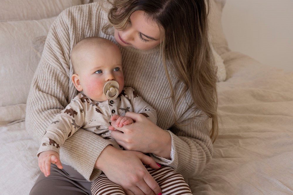 Feetje Broek Streep Bruin - Wild World