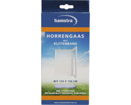 Hamstra  Horgaas klittenband 130x150 zwart