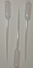 Pipette set of 10 with extra thin spout