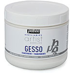 Gesso transparent.