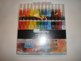 Watercolor brush pen set.