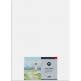 Aquarel papier 200 gram.Set van 5 vel.