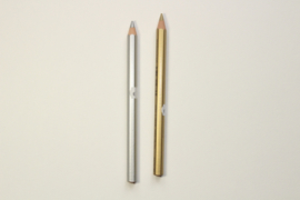 Color pencil Gold and Silver jumbo.
