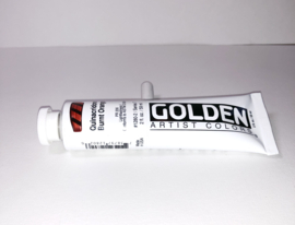 Golden Heavy Body Acrylfarbe 60ml Tube Chinacridon gebranntes Orange