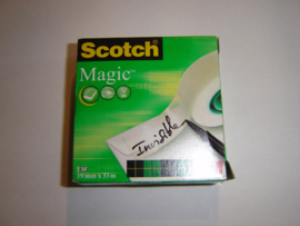 Scotch groen Magic tape 3M 19mm x 33m