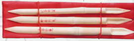 Bamboo pens, set of three pens