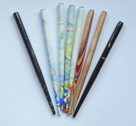 Penholder marbled