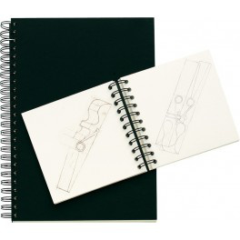 Sketchbook 14.5 x 14.5 cm.
