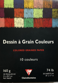 Dessin a Grain A4 Block, Farbe