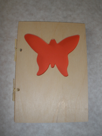 Wooden greeting card.