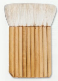 Bamboe penseel, panfluit.