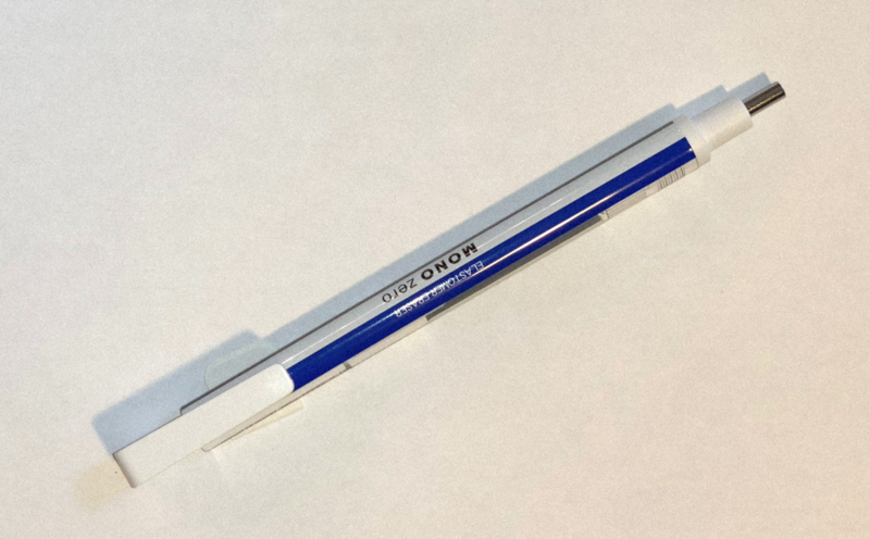 Refillable eraser pen.