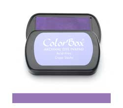 bezorgdheid Betasten Vuil Colorbox stempelkussen. (Colorbox stempelkussen: Wicket black) | Stempels -  Sjablonen | Mary Koperdraat Kalligrafie