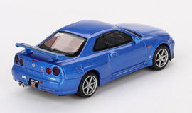 Nissan Skyline GT-R (R34) V-spec '99, blauw
