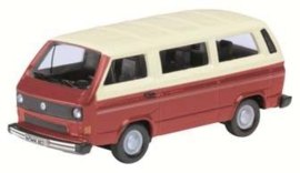 VW T3 Bus, rood-wit