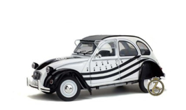 Citroën 2CV6, wit/zwart