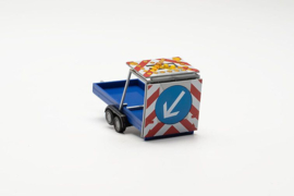 Aanhanger pijlwagen, blauw