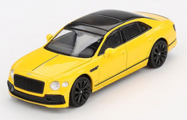 Bentley Flying Spur '23, geel (Monaco yellow)