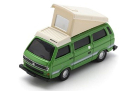 VW T3b Campingbus, groen/wit