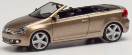 VW Golf V Cabrio, goud metallic