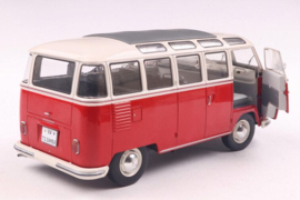 VW T1 Samba '62, rood/wit