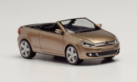 VW Golf V Cabrio, goud metallic