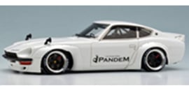 Datsun 240Z Rocket Bunny '73, wit (voorbestelling)