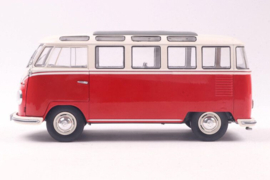 VW T1 Samba '62, rood/wit