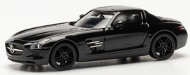 Mercedes Benz SLS AMG (zwarte velgen), zwart