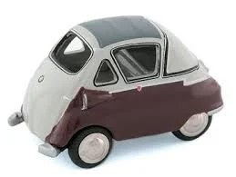 BMW Isetta ,,Standard" donker rood