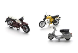 Set Kreidler Florett Super + Vespa GS + Simson S52