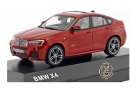 BMW X4 2015 rood