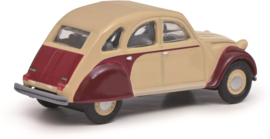 Citroën 2CV beige/donkerrood MHI