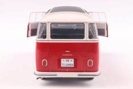 VW T1 Samba '62, rood/wit
